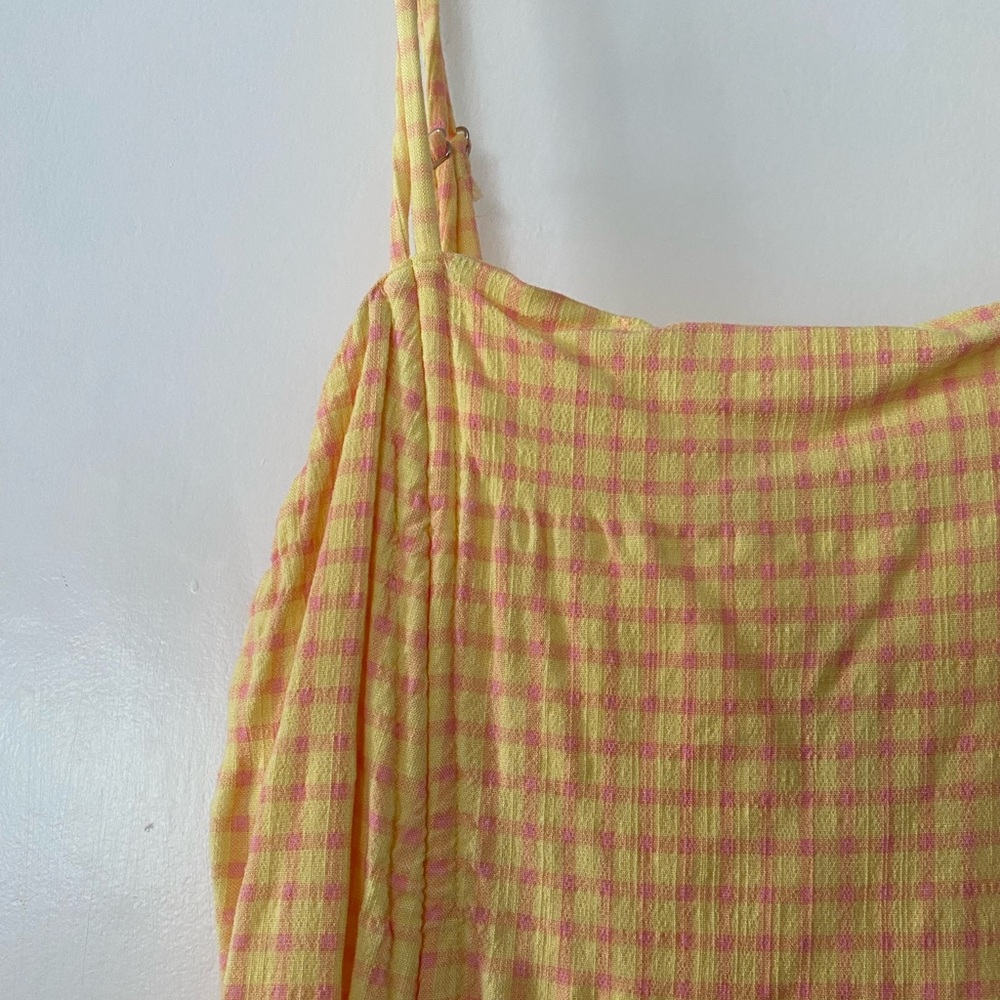 Wild Fable Pink and Yellow Plaid Dress - Picture 2 of 6